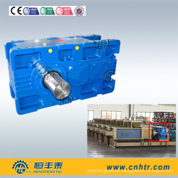 Electric Motor Reduction Gearbox with Helical Bevel Gear
